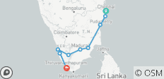  Classic South India - 9 destinations 