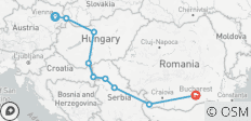  Danube Serenade: Romantic Journey from Vienna to Bucharest (Turnu Magurele) , MS Fidelio - 9 destinations 