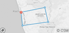  Das Beste aus Kerala - 7 Tage - 5 Destinationen 