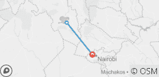  Nairobi Stadtführung, Ngong Hills &amp; Lake Naivasha - 3 Tage - 3 Destinationen 