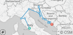  Kontrastreiches Italien (17 Tage) - 12 Destinationen 