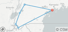  6 Daagse Oeganda Gorilla\'s, Chimpansees, Big 5 &amp; Grote Katten Tour - 6 bestemmingen 