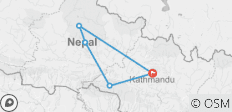  Annapurna Zonsopgang Trek met Chitwan Jungle Safari Tour - 5 bestemmingen 