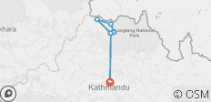  Tamang Heritage Trail Trekking Tour - 10 Tage - 9 Destinationen 