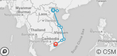  Vietnam Rundreise (ab Hanoi) Travel Pass - 10 Destinationen 