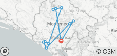  Sprookjesachtig Montenegro 5 dagen / 4 nachten - 11 bestemmingen 