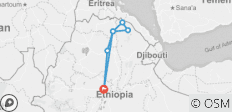  Äthiopens Hauptstadt, die Kruste der Erde, den Tor zur Hölle und Afrikas Jerusalem - 7 Destinationen 