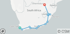  Die bestgehütesten Gehemnisse Südafrikas, Midlands Meander und Lesotho erleben - 13 Destinationen 