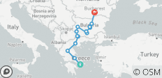  Farben des Balkans - 14 Destinationen 