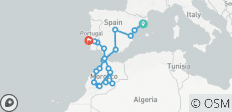  Barcelona, Madrid, Mysterieus Marokko en Lissabon (20 bestemmingen) - 20 bestemmingen 