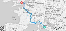  Von Italien bis Frankreich mit London - 13 Destinationen 