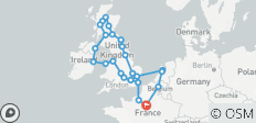  Länder des Atlantiks - 28 Destinationen 