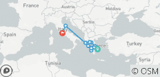  Großartiges Griechenland mit Rom - 12 Destinationen 
