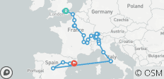  Europa espectacular con Barcelona - 30 destinos 