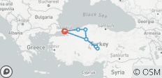  Farben der Türkei - 8 Destinationen 