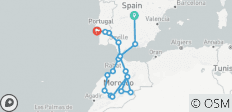  Madrid, Andalusien, Marokko und Lissabon - 18 Destinationen 