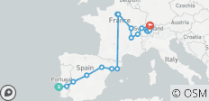  Europees spotlicht einde Zürich - 25 bestemmingen 