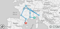  Frankreich, Andorra und Katalonien - 13 Destinationen 