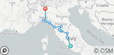  Das Wesentliche aus Italien bis Milan - 12 Destinationen 