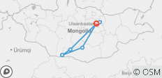  Wüste Gobi Abenteuer in der Mongolei - 7 Tage - 7 Destinationen 