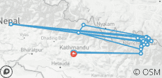  Everest Base Camp Trek (from Kathmandu to Patan) - 37 destinations 
