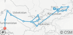  De 5 Stan-s - Stap in de voetsporen van Genghis Khan - 19 bestemmingen 