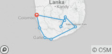 Höhepunkte &amp; Tierwelt von Sri Lanka - 9 Destinationen 