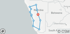  Höhepunkte aus Namibia inkl. Unterkunft &amp; Safari - 15 Tage - 13 Destinationen 