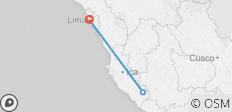  Überflug zu den geheimnisvollen Nazca-Linien von Lima - 3 Destinationen 