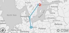  Berlin nach Stockholm Erlebnisreise - 4 Destinationen 