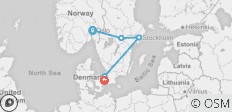  Pearls of Northern Europe End Copenhagen - 5 destinations 