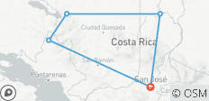  Aventures au Costa Rica - 5 destinations 