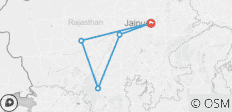  Jaipur Jodhpur Udaipur Pushkar Rundreise 6 Tage - 5 Destinationen 