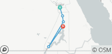  Odisea por el Nilo: Luxor - Asuán -Abu Simbel - Globo Aerostático A5 días con visita guiada - 5 destinos 