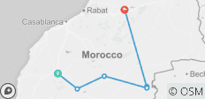  Desserttocht van Marrakech naar Fes 4D/3N - 6 bestemmingen 