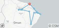  Oman Essentie van Arabië 6 nachten 7 dagen - 14 bestemmingen 
