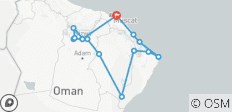  De schat van Oman 07 nachten &amp; 08 dagen - 15 bestemmingen 