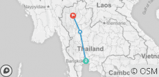  Nordthailand Entdeckungsreise - 3 Destinationen 