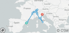 Spanien, Schweiz und klassisches Italien - 17 Destinationen 