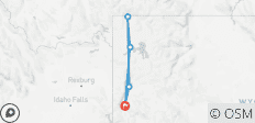  Parcs nationaux de Grand Teton et de Yellowstone - 2 jours / 1 nuit - Aventure pour la faune et la flore - 5 destinations 