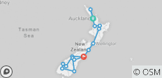  Neuseeland Rundreise (2022) - 16 Destinationen 