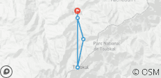  5 Day Private Trekking Adventure | Atlas Mountains - Mt Toubkal SUMMIT - 7 destinations 