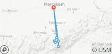  6-tägiger Toubkal-Gipfel-Trek über verborgene Berberdörfer - 8 Destinationen 