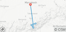  ????️ 6 jours de trek dans la vallée de l\'Atlas et d\'ascension du Toubkal - 7 destinations 