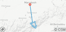  Circuit guidé de 7 jours au Toubkal - Explorez le toit du Maroc et ses vallées reculées - 10 destinations 
