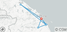  Ontdek het midden van Vietnam 7 Dagen 6 Nachten (Da Nang - Hue - Golden Bridge - Hoi An- Da Nang) - 7 bestemmingen 