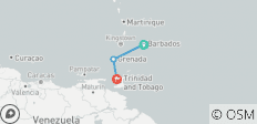  Work+Travel Barbados, Grenada and Trinidad and Tobago (3 months) - 3 destinations 