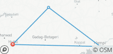 Hampi Heritage Odyssee: von Hubli nach Badami - 4 Destinationen 