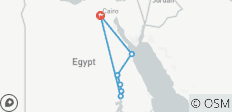  Ägypten Entdeckungsreise mit Hurghada - 11 Tage - 7 Destinationen 