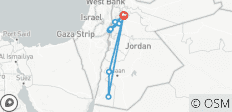 2 Days Trip from Amman - Petra, Wadi Rum, Dead Sea , Mt. Nebo &amp; Madaba - 9 destinations 